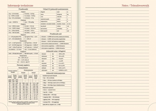 Kalendarz książkowy dzienny B6 GRAFITOWY