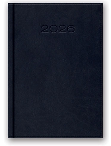 Kalendarz książkowy dzienny B6 GRANATOWY