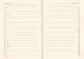 Kalendarz książkowy dzienny B6 NIEBIESKI