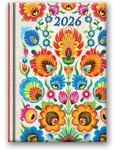 Kalendarz książkowy dzienny B6 WYCINANKA