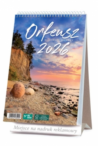 Kalendarz biurowy stojący ORFEUSZ