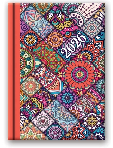 Kalendarz książkowy dzienny B6 ETNO