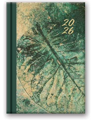 Kalendarz książkowy dzienny B6 LIŚĆ